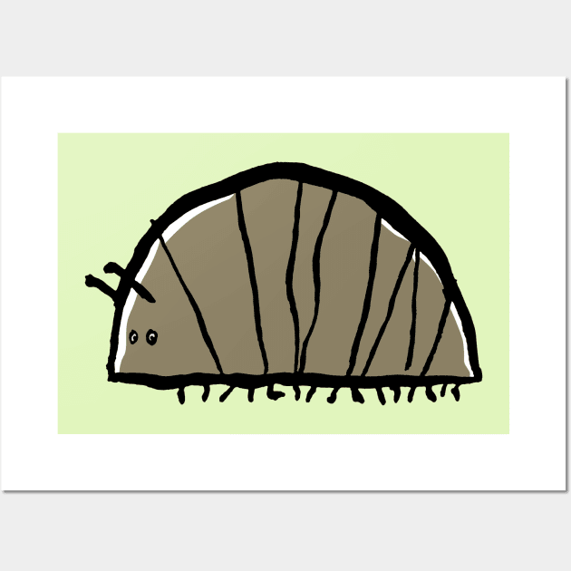 woodlouse Wall Art by greendeer